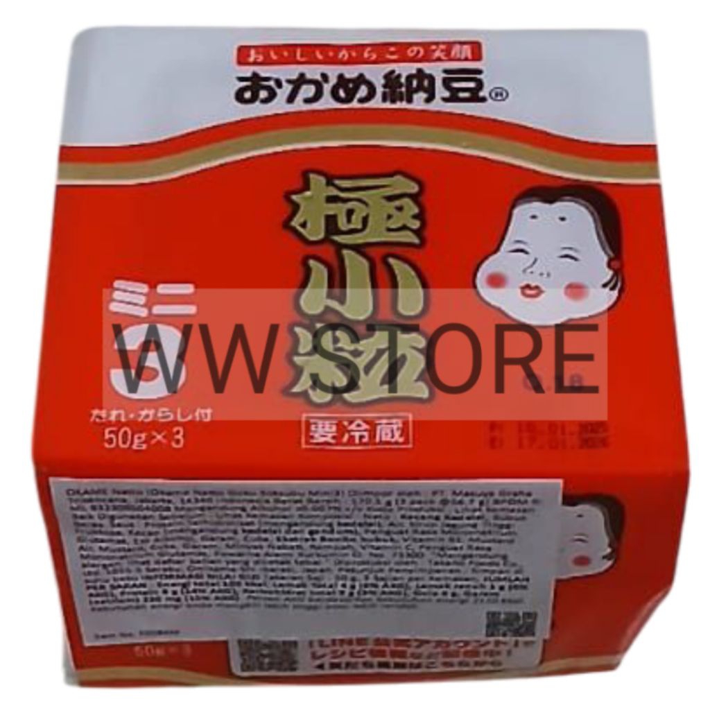 

Nato OKAME Natto Goku Kotsubu Mini 3x50g
