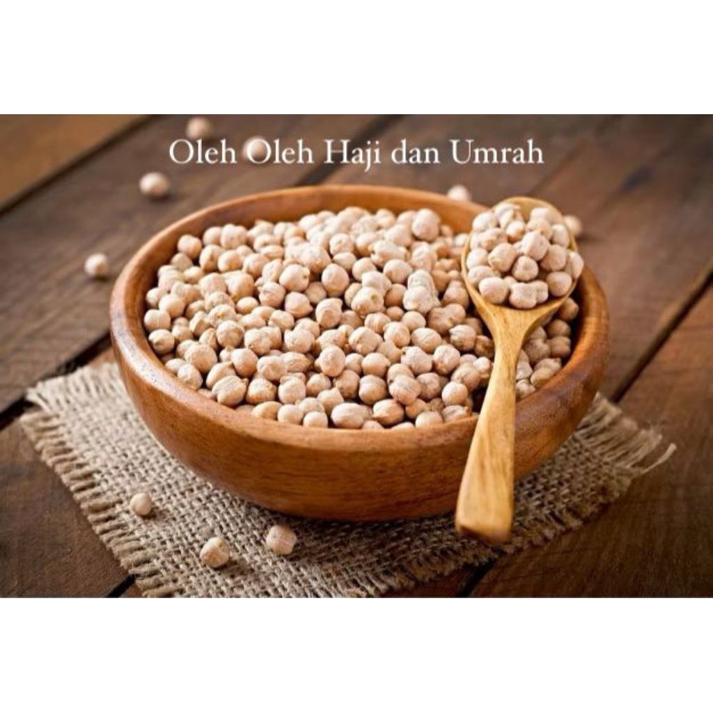 

Kacang Arab 1 kg Original Premium || Chickpeas Roasted Matang Renyah Oleh Oleh Haji dan Umrah