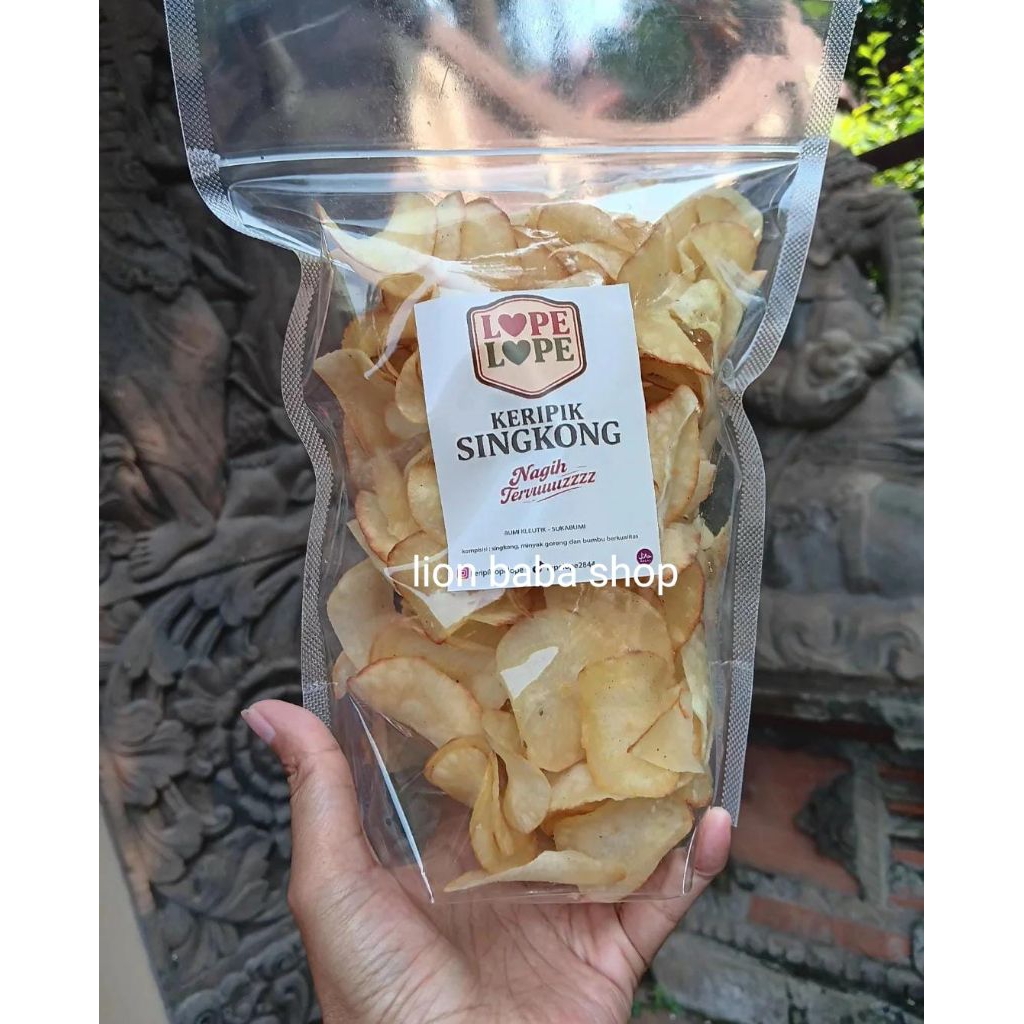 

Keripik Singkong Asin Gurih