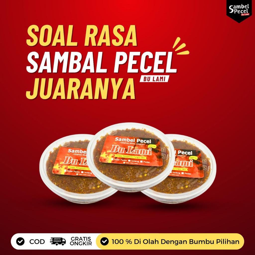 

BUMBU SAMBEL PECEL ASLI JEPARA BU LAMI