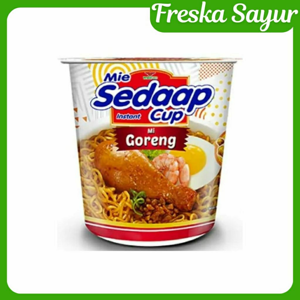 

Sedaap Cup Mi Instan Goreng 81 gr