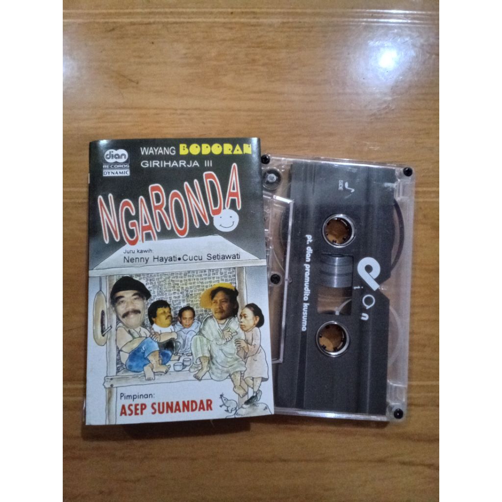kaset pita wayang bodoran asep sundar sunarya - ngaronda