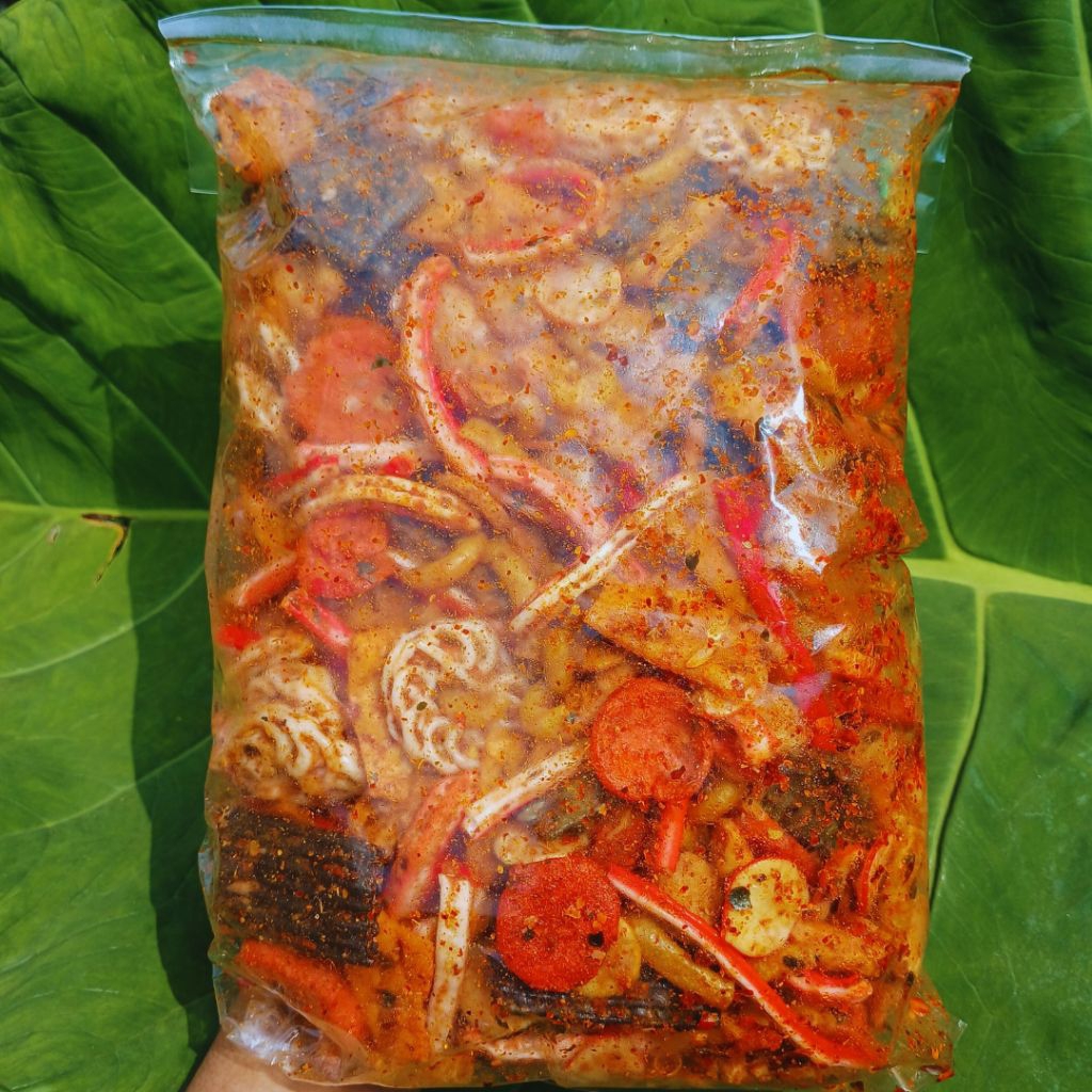 

Sebring Campur Kemasan 1kg Bumbu Cikruh Pedas Daun Jeruk