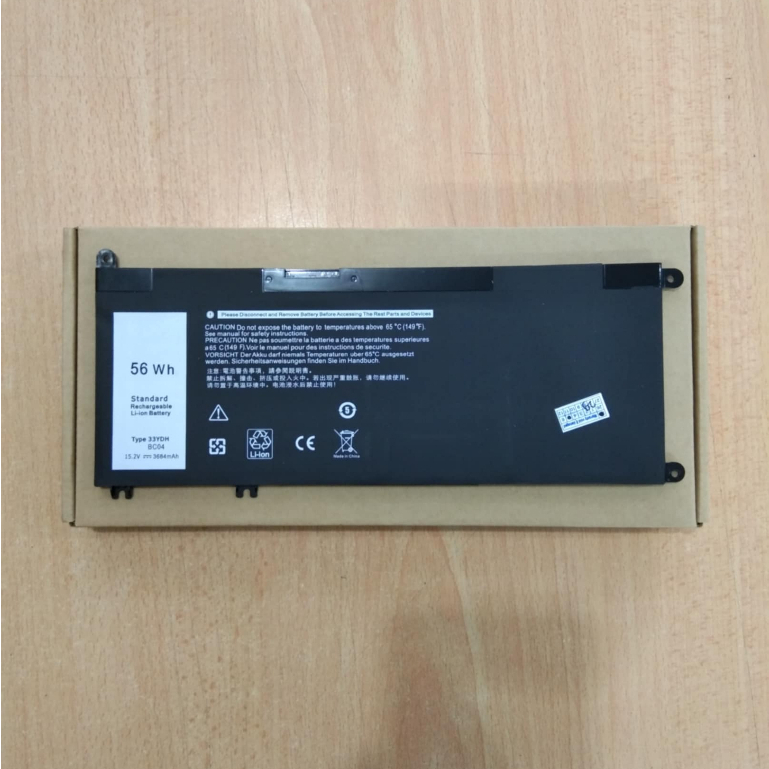 Baterai 33YDH Dell Inspiron 13 7353 Dell Inspiron 15 7577 99NF2 PVHT1 Dell Inspiron 17 7000 7773 777