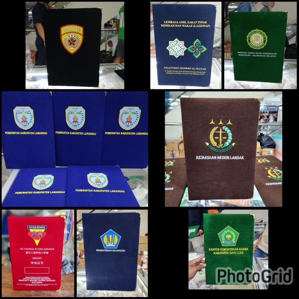 

map beludru custom sablon digital/sablon dtf uk.f4 dan A4