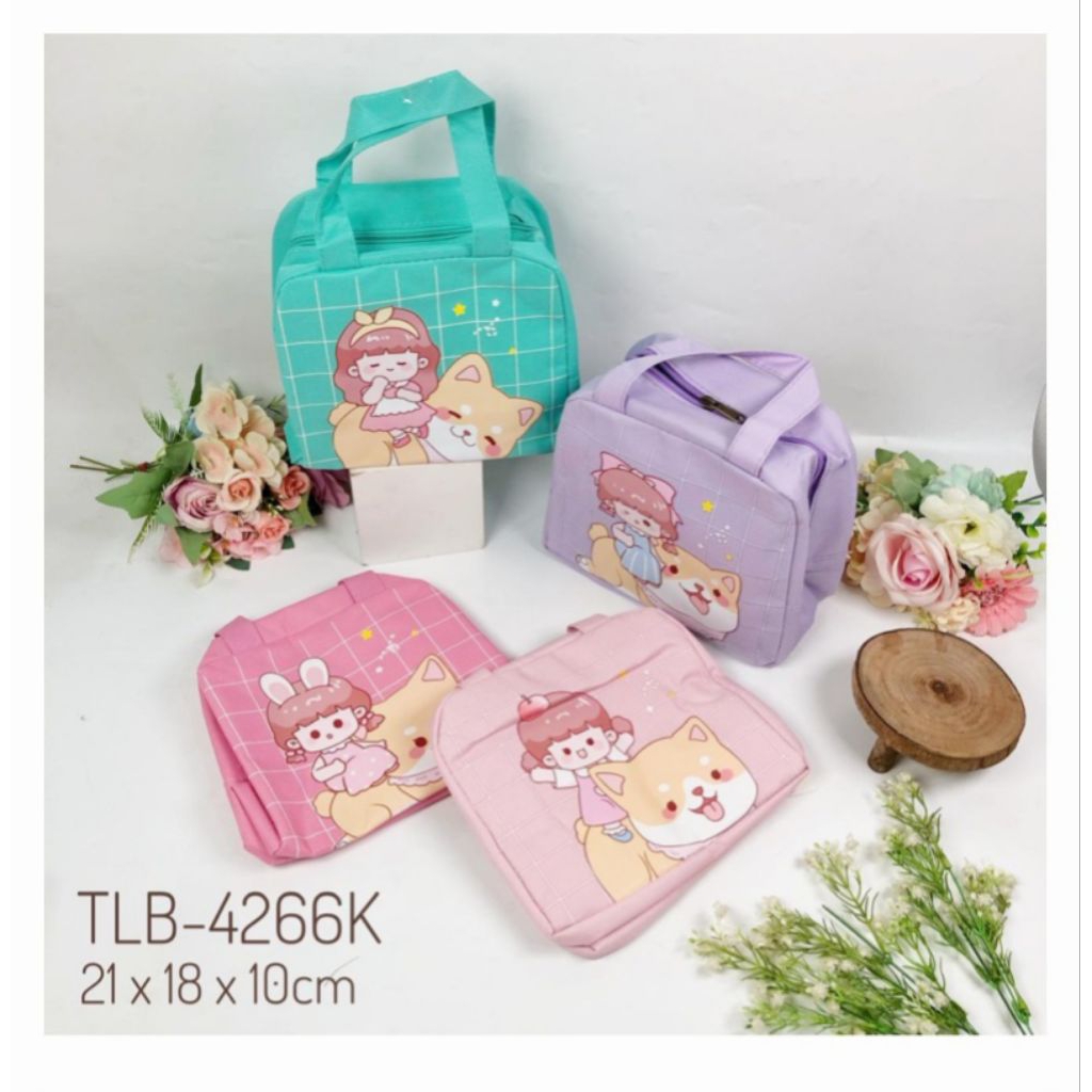 Tas bekal makan anak karakter