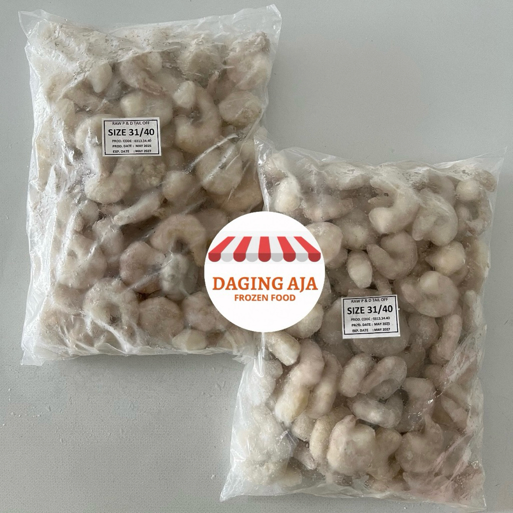 

Udang Vaname IQF Frozen Size M 31-40ekor / kilogram