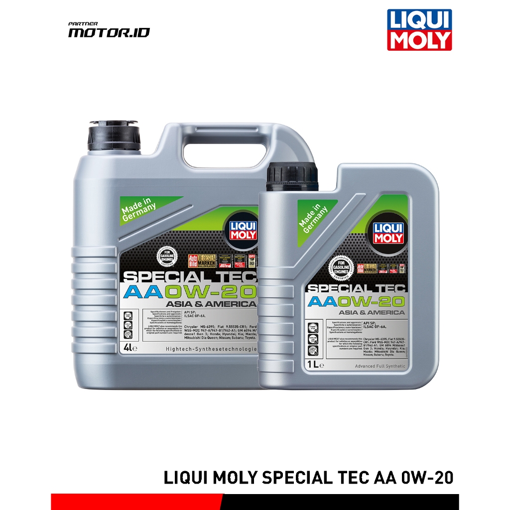 LIQUI MOLY SPECIAL TEC AA 0W-20 OLI MESIN MOBIL BENSIN