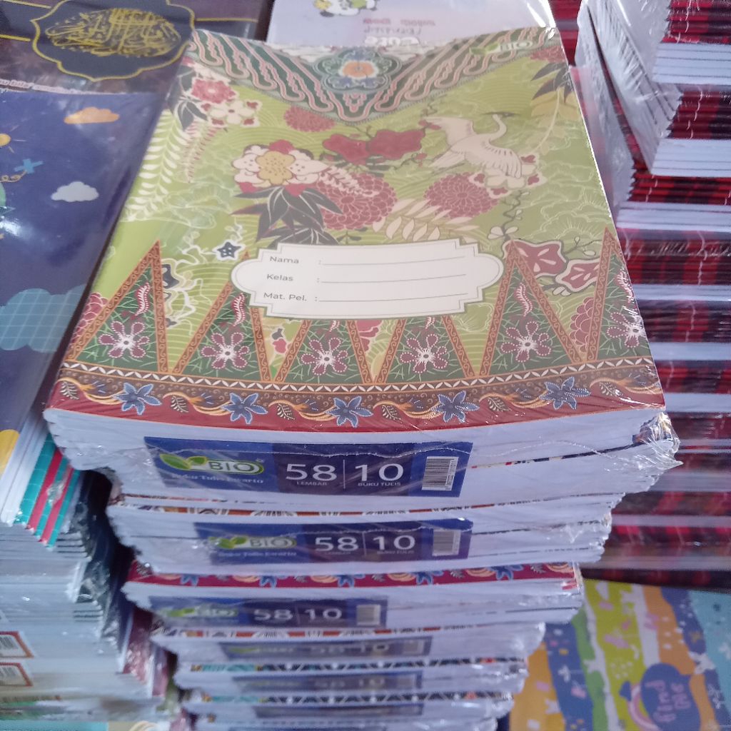 

Buku Tulis BIO 58 Lembar isi 10 buku