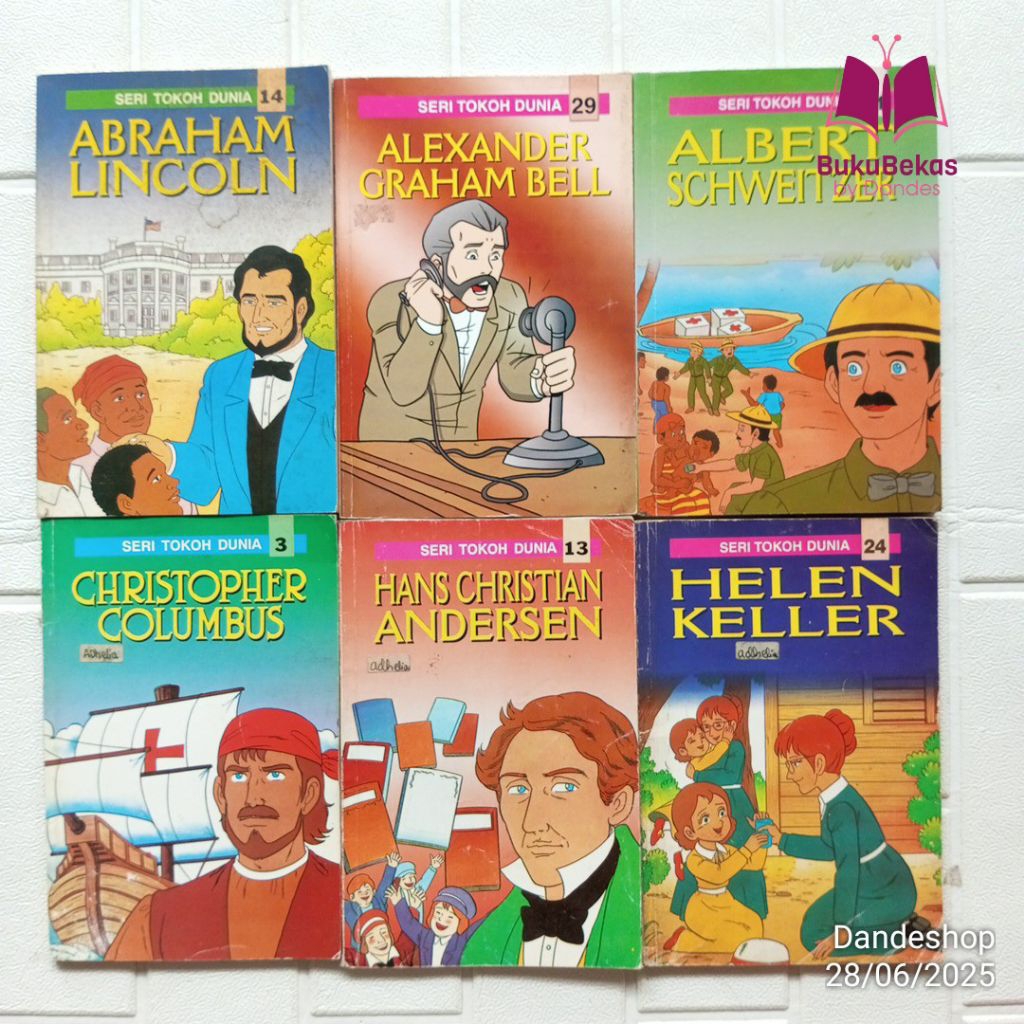 Buku Seri Tokoh Dunia - ELEX MEDIA - Komik Bekas Preloved Original