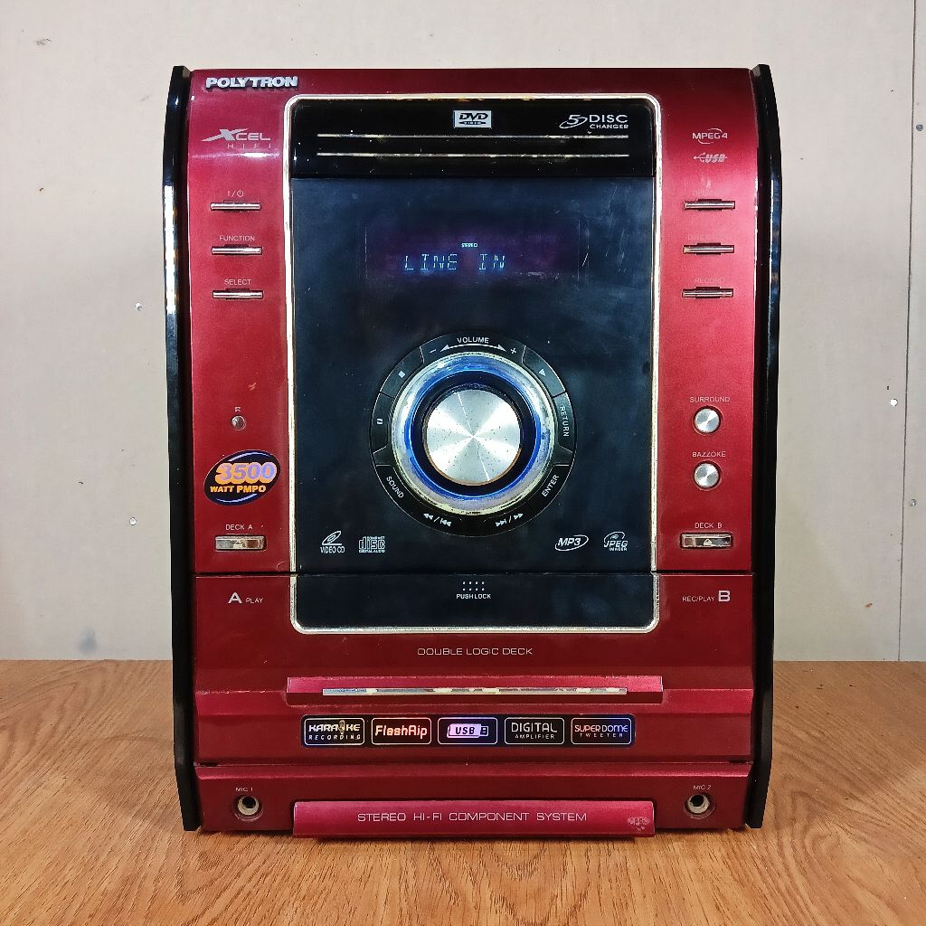 Head compo Polytron Xcel 2205 bekas normal