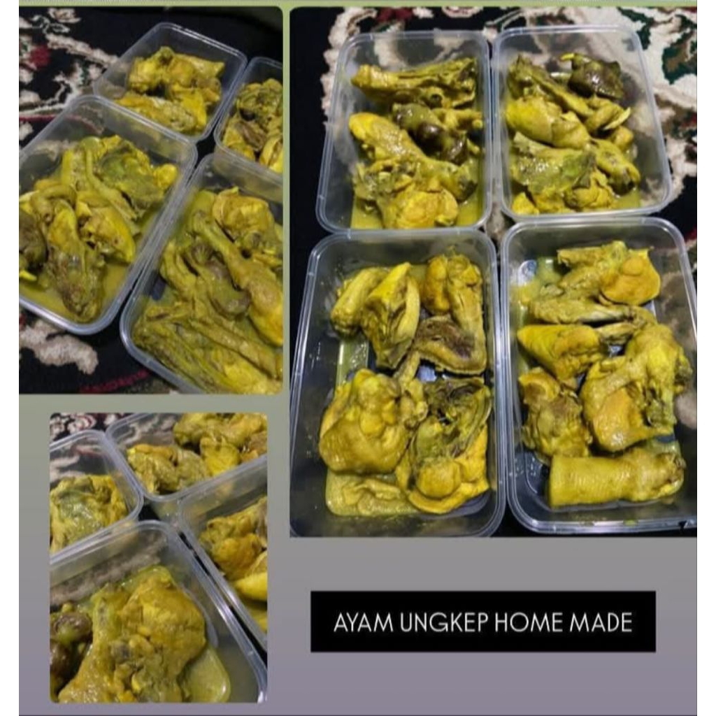 

Ayam Ungkep bumbu kuning vakum isi 2 potong perbungkus