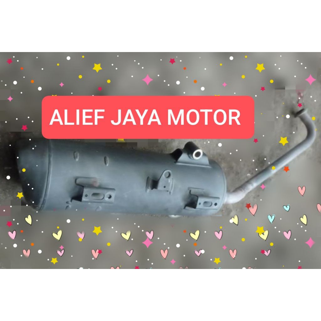 KNALPOT NMAX OLD STANDAR ORIGINAL SEKEN