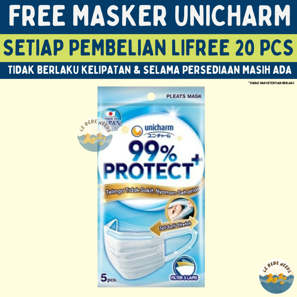 FREE GOODS - Unicharm Masker Protect 99%