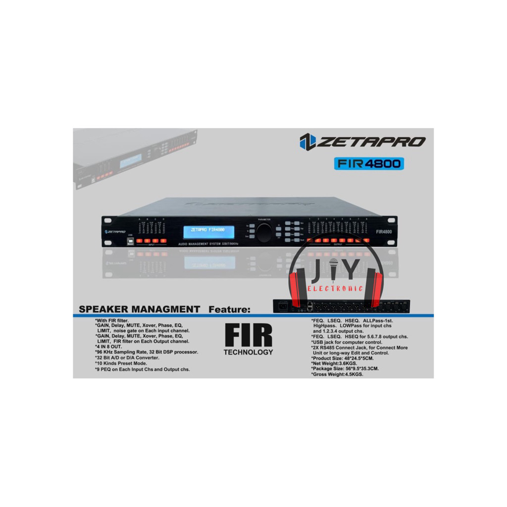 DLMS Management Zetapro FIR4800 FIR-4800 FIR 4800 Original