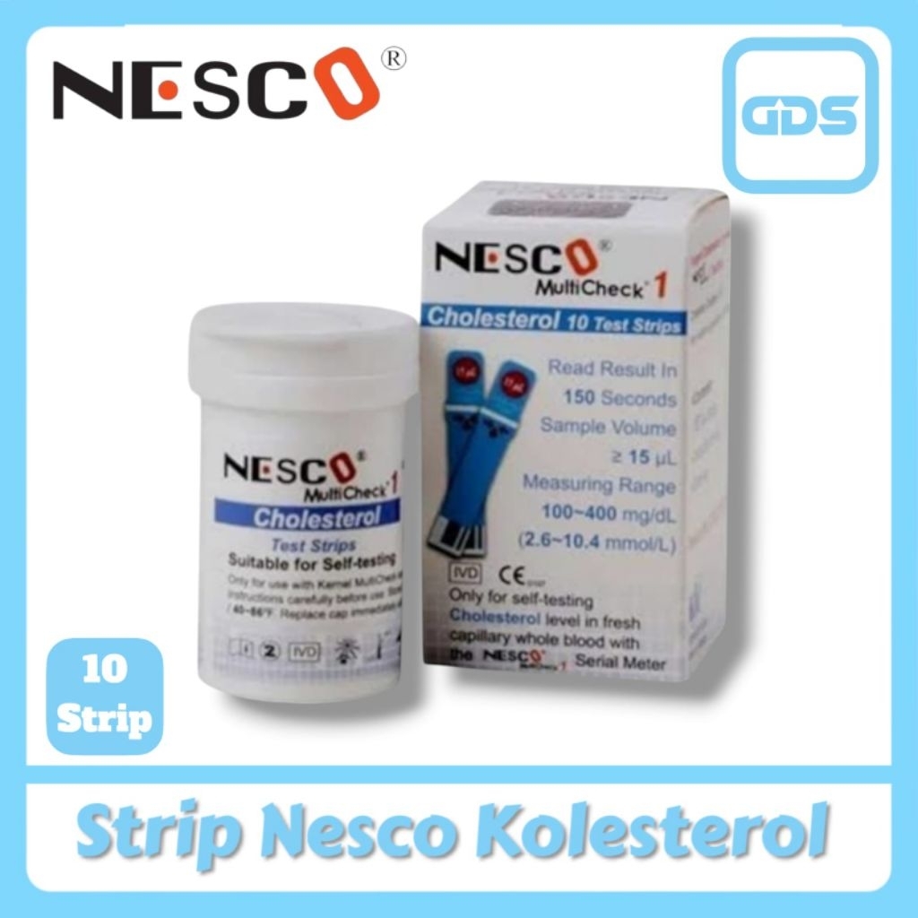 Strip Nesco Kolesterol  Refill Nesco Kolesterol  Isi ulang Nesco Kolesterol