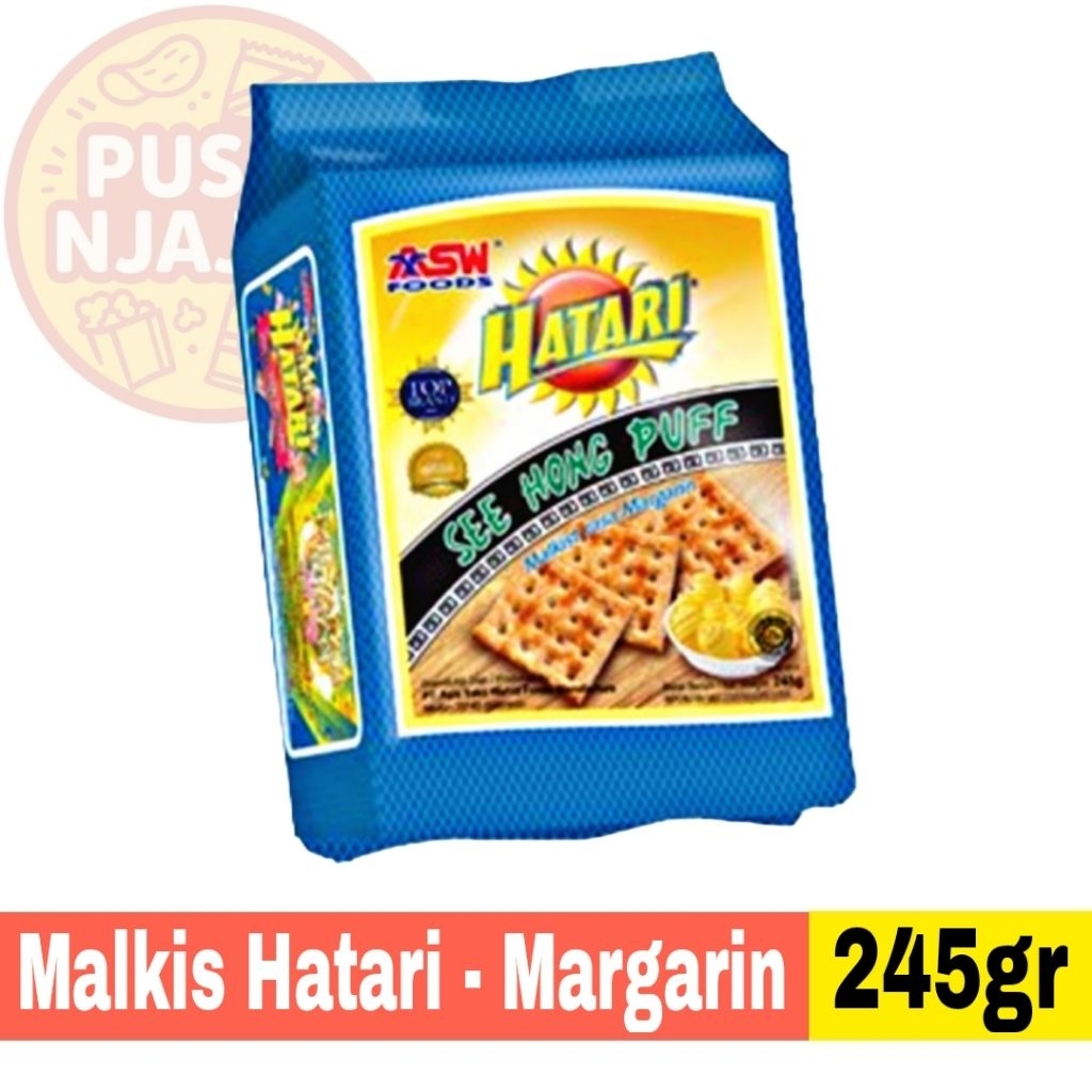 

Hatari Malkis - See Hong Puff Margarin Kemasan Besar 245gr
