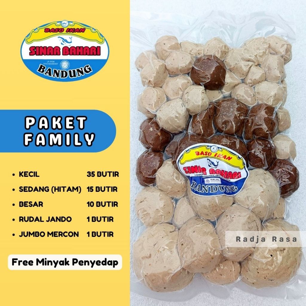 

Bakso Ikan Sinar Bahari | Paket Family