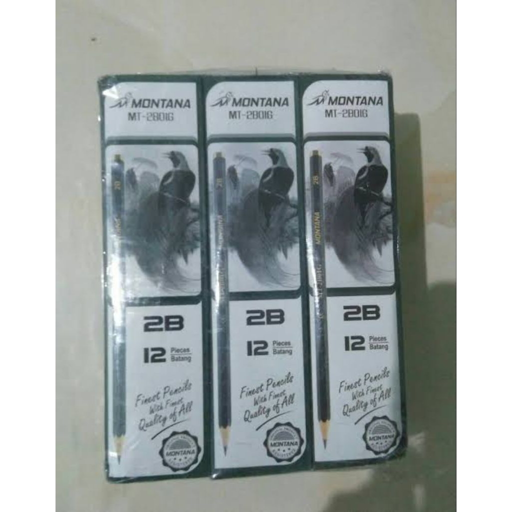 

Pensil Montana 2B 28016 Graphite pencil 12Pcs (1PAK)