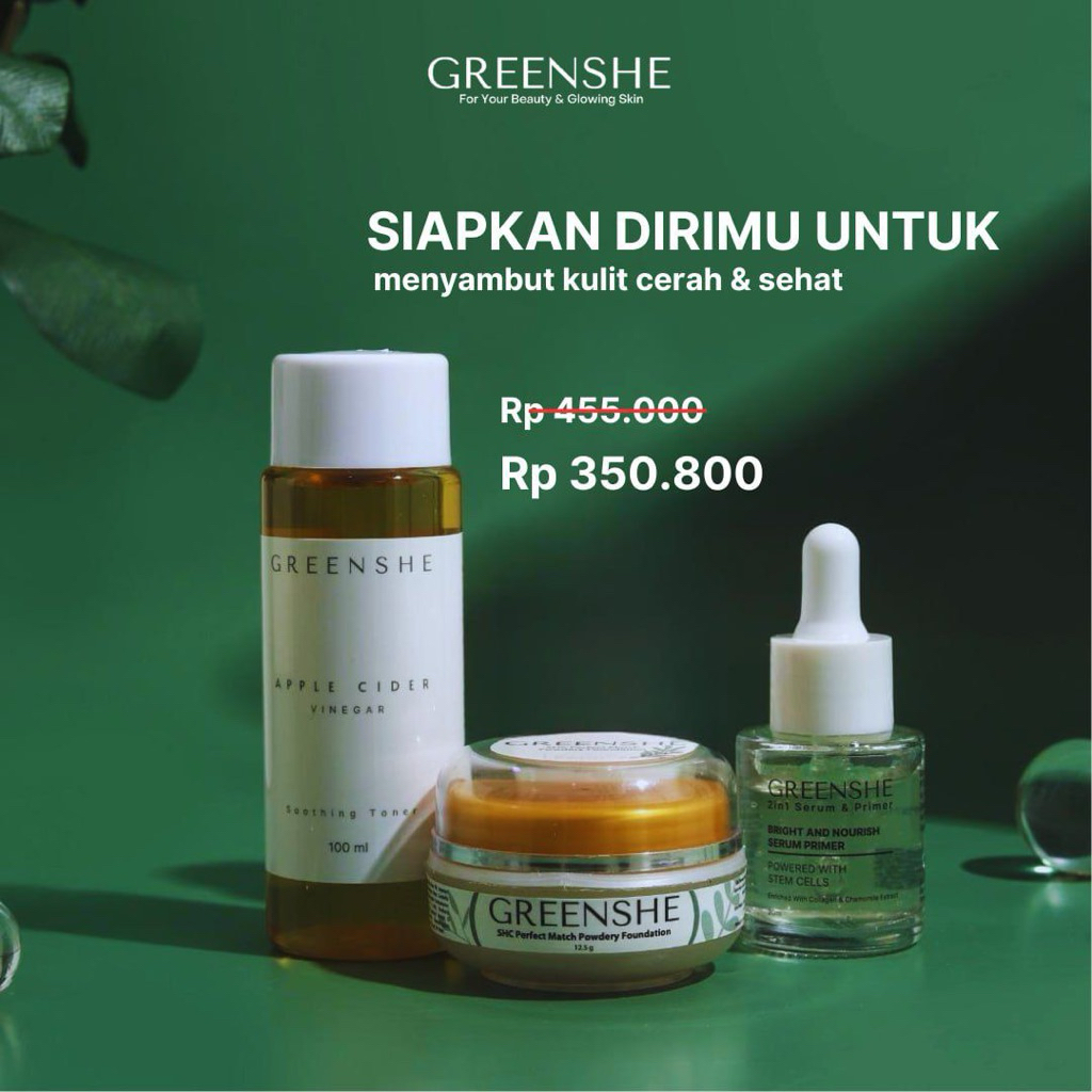 PAKET CANTIK GREENSHE