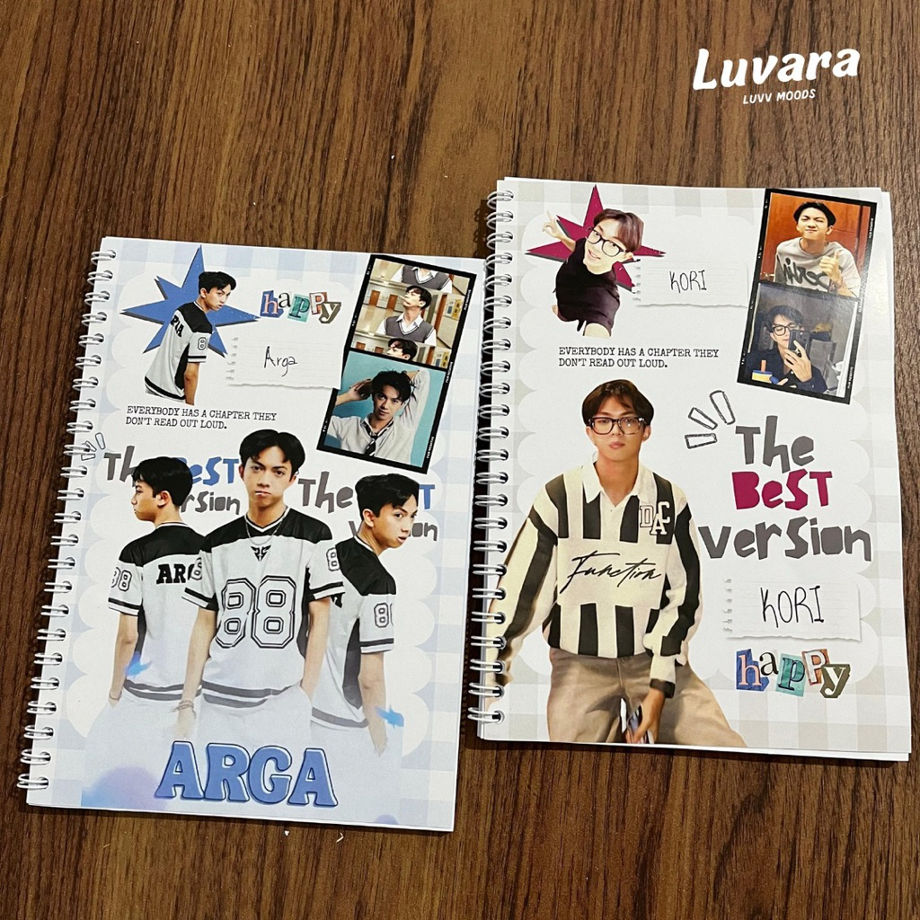 

Notebook A5 Buku Notes Saputra Kori Lucu - Bonus Photocard Kori