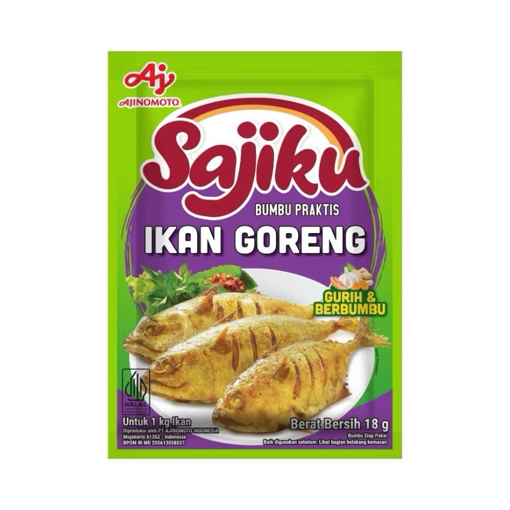 

Sajiku Bumbu Ikan Goreng 20Gr