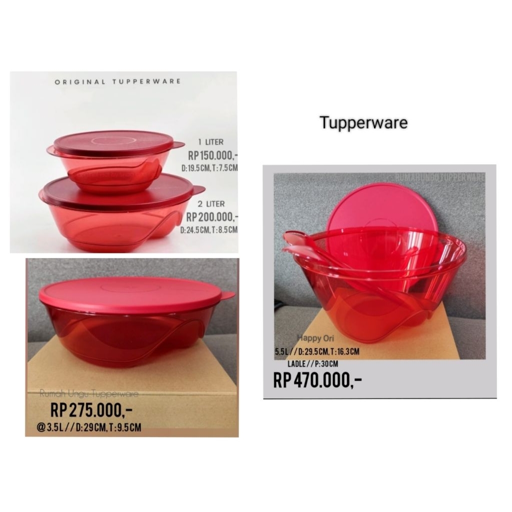 3S Bowl Merah