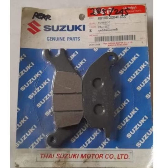 kampas rem belakang ori suzuki raider150/fu150 thailand