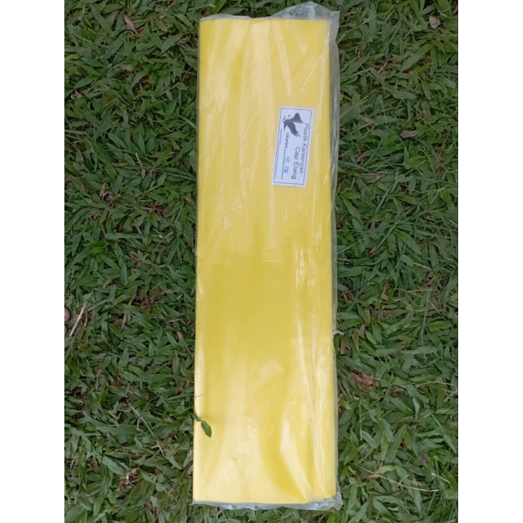 PLASTIK LAYANGAN PLASTIK SAMAK LAYANGAN GLOWING TEBAL CAP ELANG HARGA 1 METER(100x120 CM)