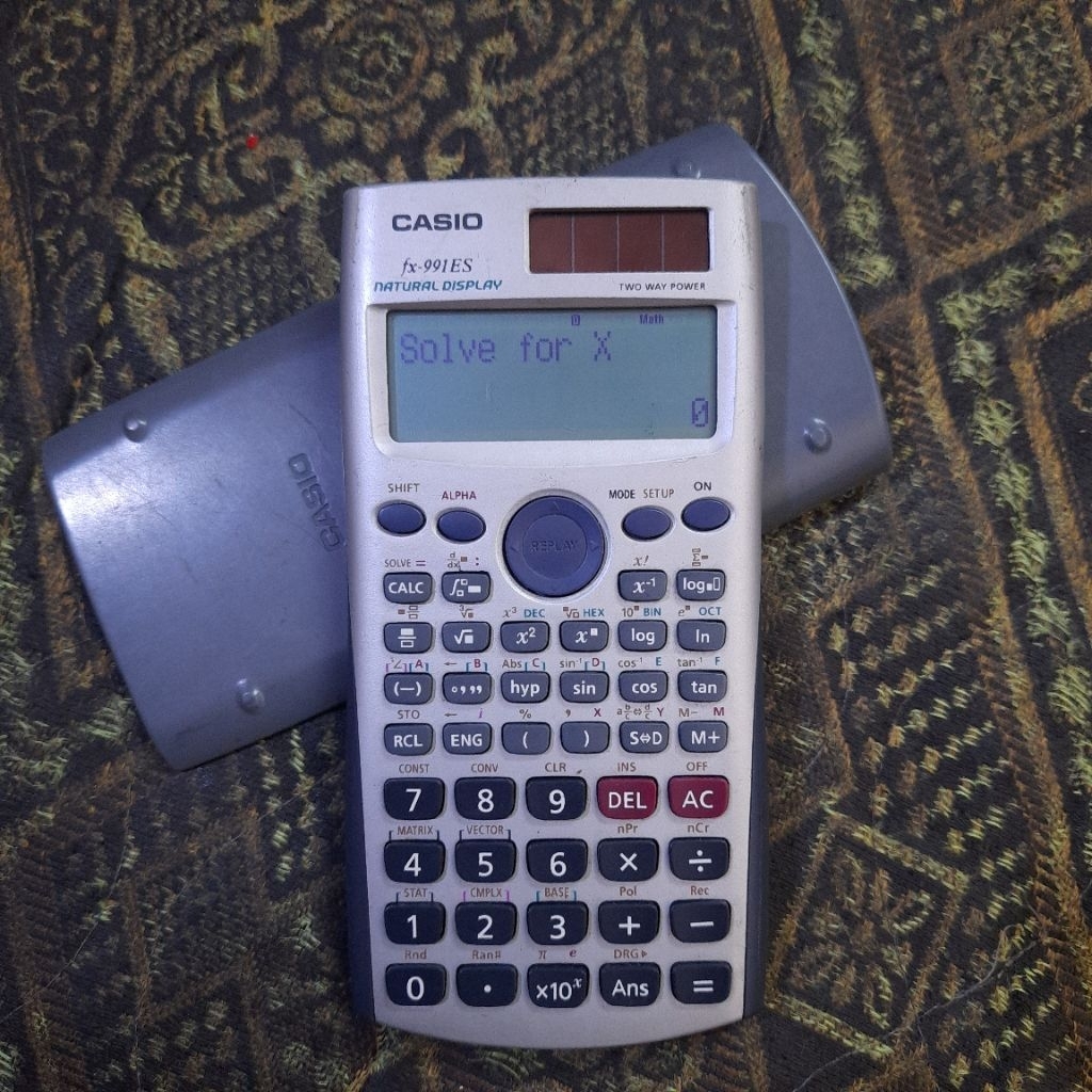 

CASIO fx-991ES Scientific Calculator Ilmiah bekas fungsi normal.