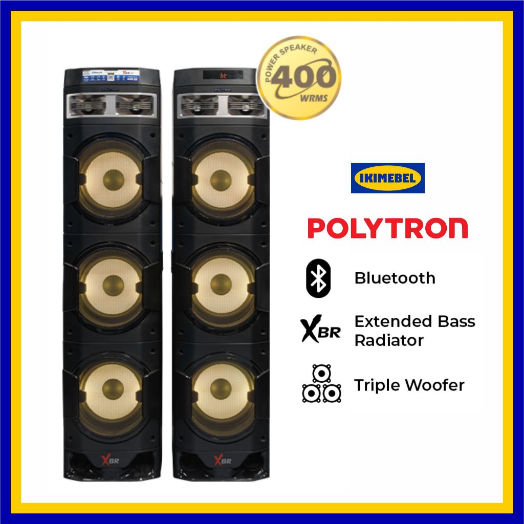 SPEAKER AKTIF POLYTRON PAS-10DF38 XBR