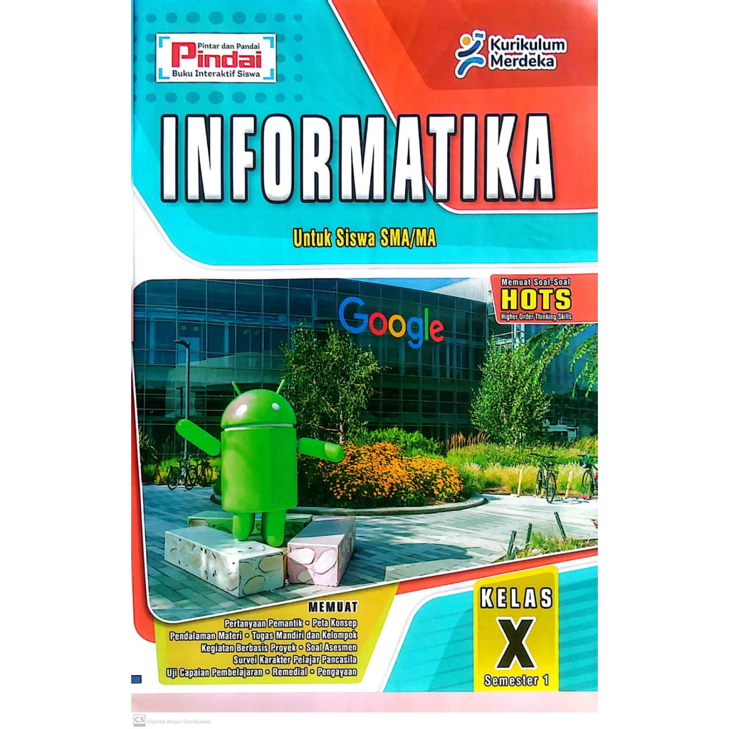 Buku LKS Informatika kurikulum Merdeka Kelas 10 SMA/MA Semester 1