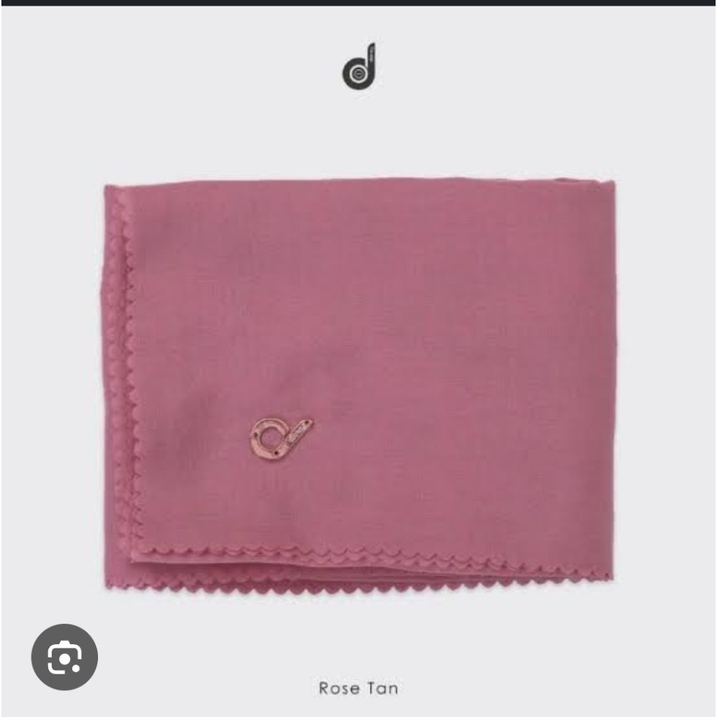 HIJAB DEENAY LIZA POLOS ROSE TAN