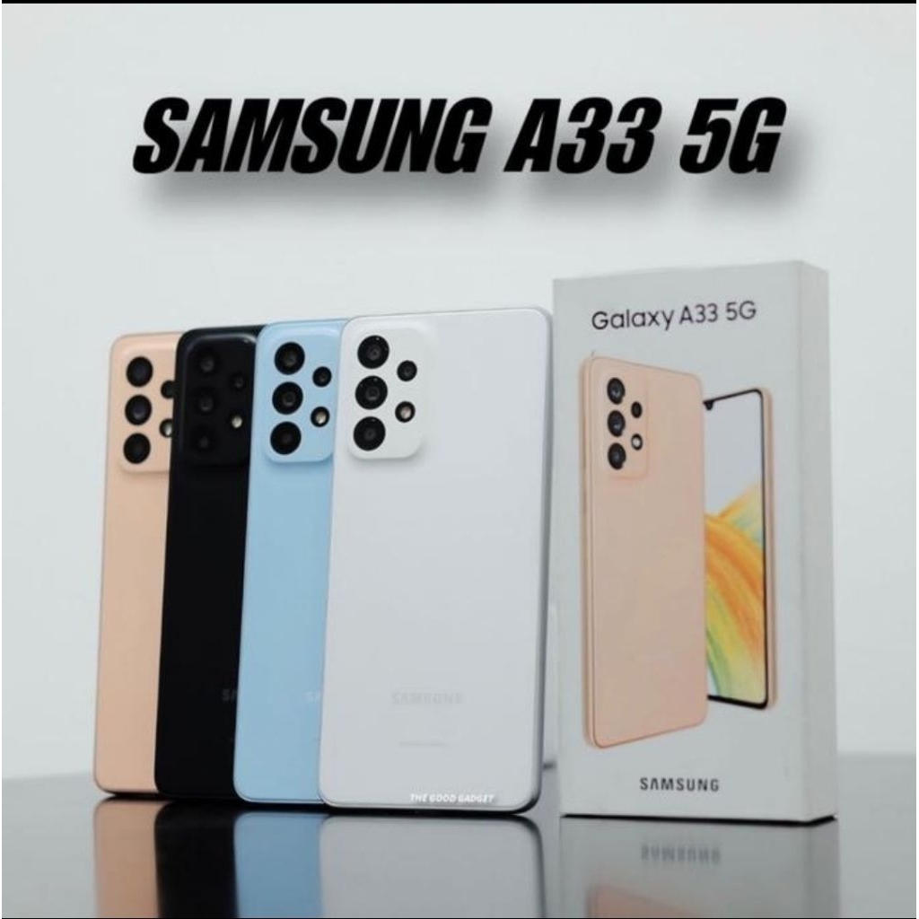 Samsung A33 5G 6/128 GB | 8/128 GB | 8/256 GB Resmi SEIN Indonesia Second Original