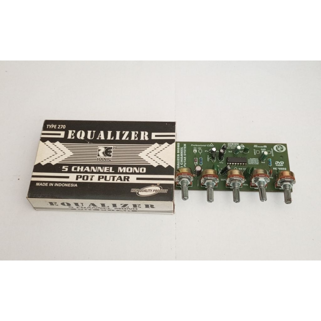 Promo Kit Equalizer 5 Channel