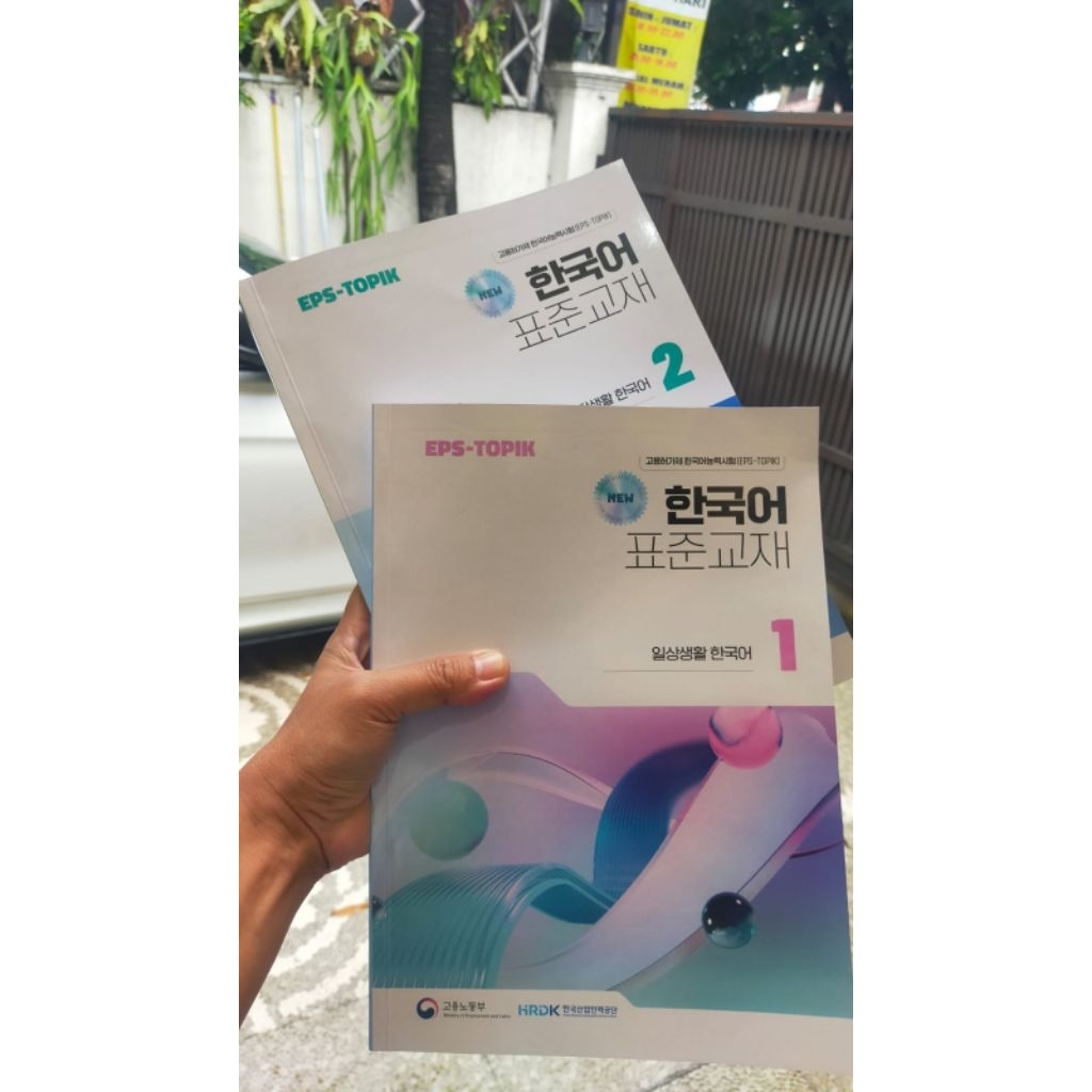 Buku Bhs Korea EPS TOPIK Edisi Terbaru 2024 Terjemahan Indonesia per-KATA