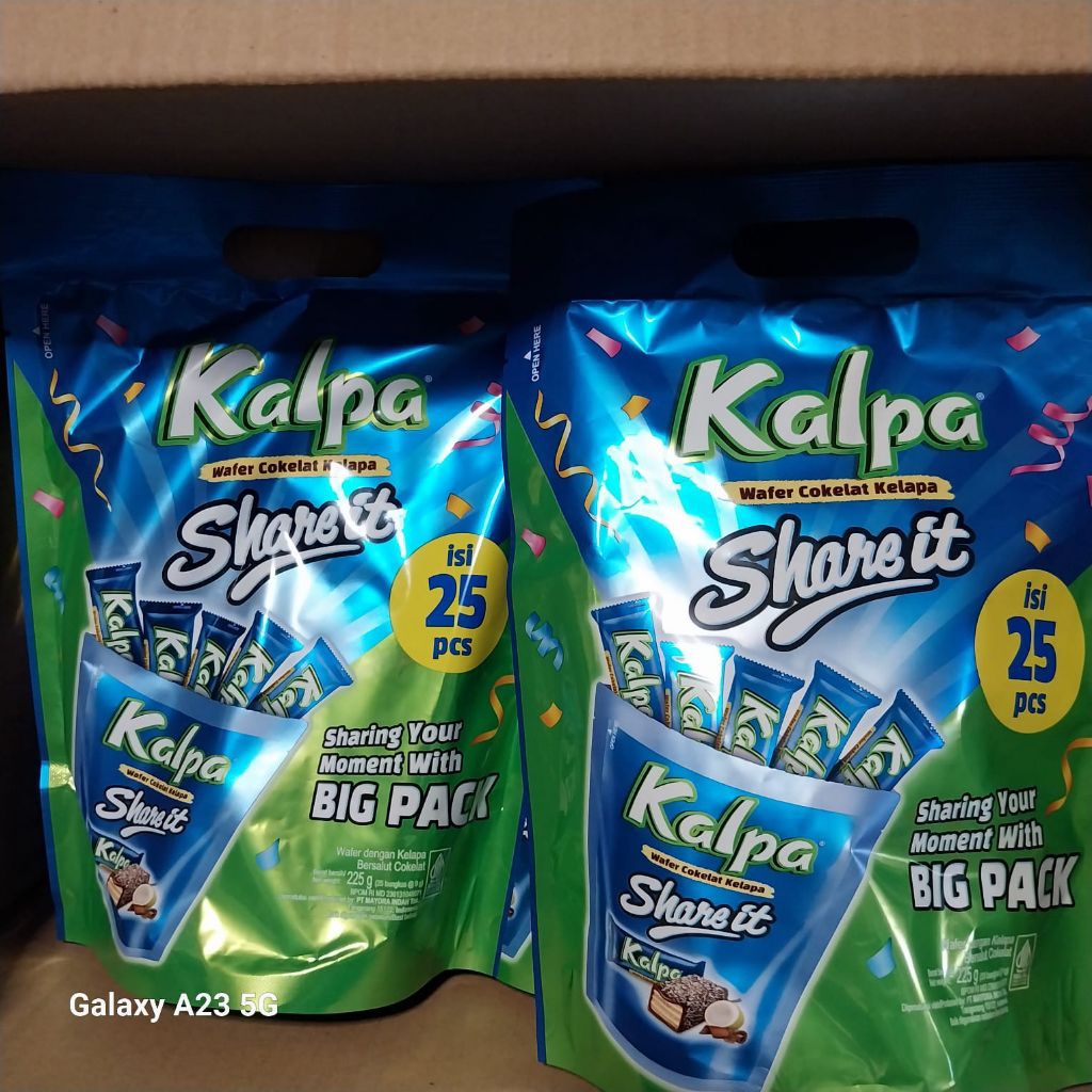 

Kalpa Sher it isi wafer coklat kelapa isi 25 pcs