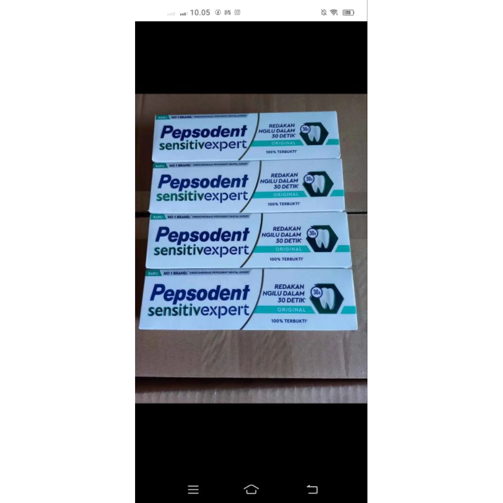 pepsodent sensitive 100g