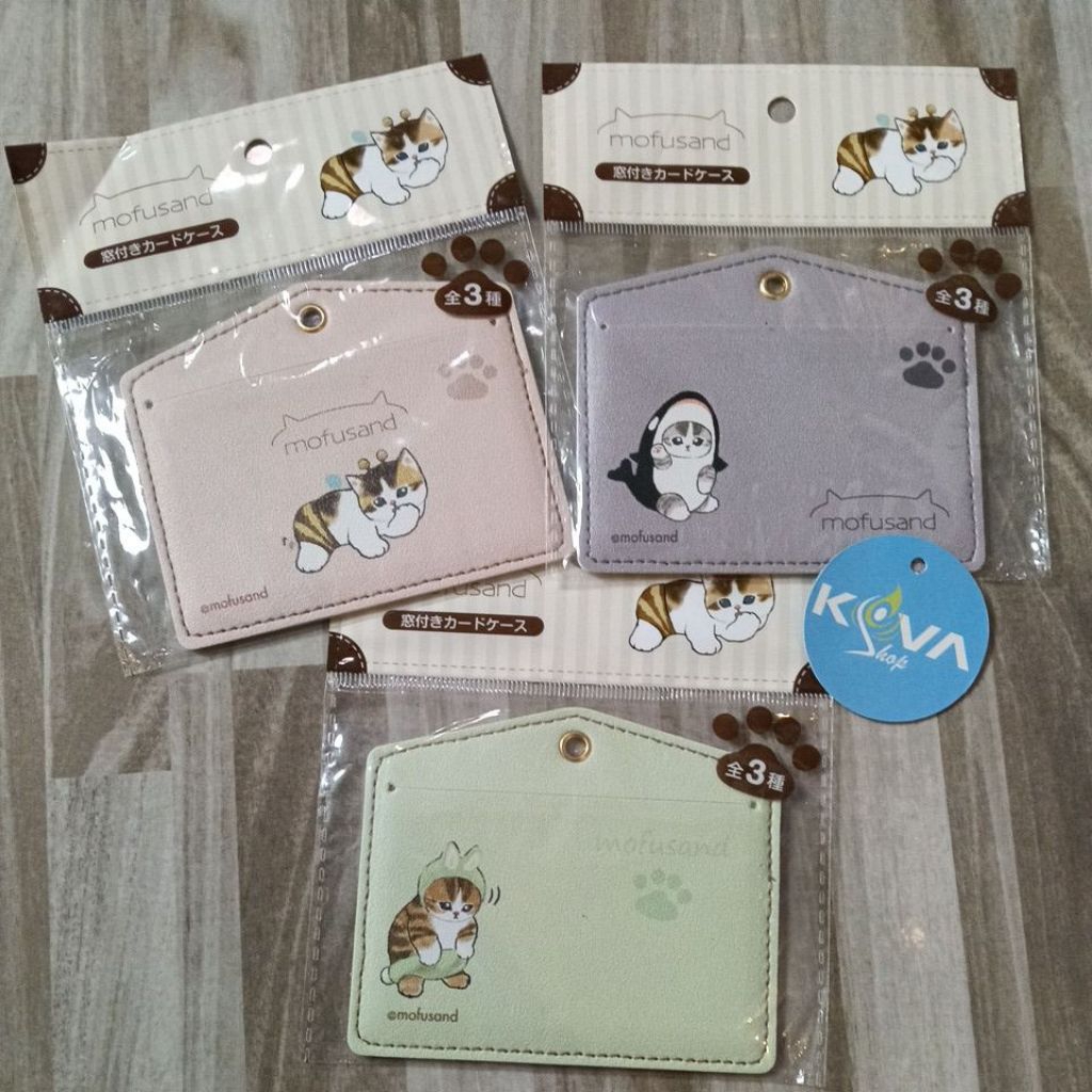 

Id case Mofusand original merchandise mofusand case holder card holder tempat id card kucing original mofusand