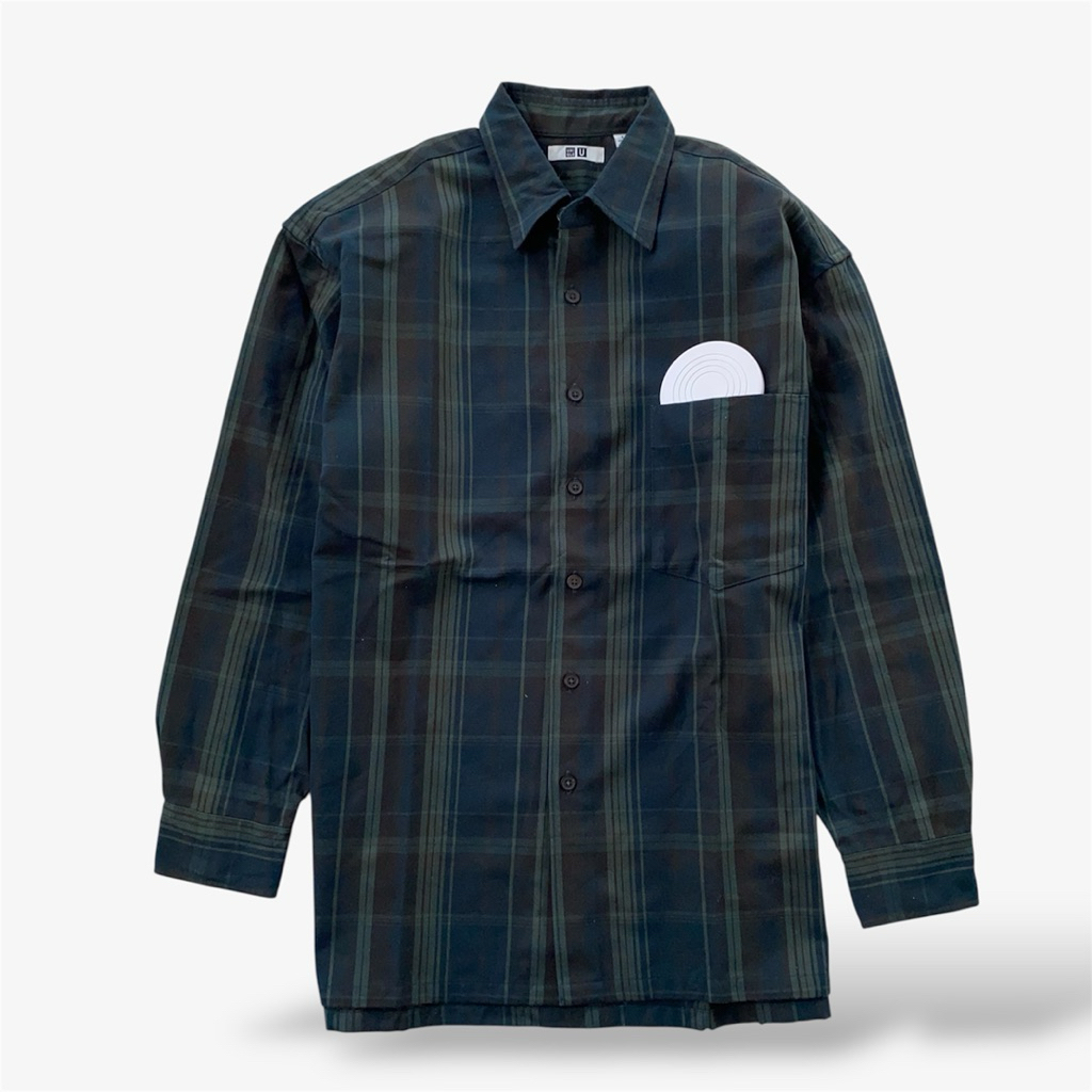 Kemeja Flannel Heavy Uniqlo U