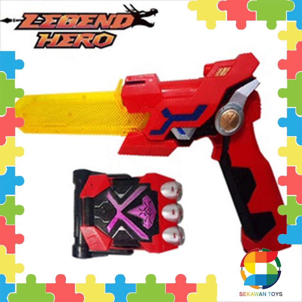 Mainan Pedang-Pedangan Anak/ Mainan Senjata Legend Hero Suara 6555