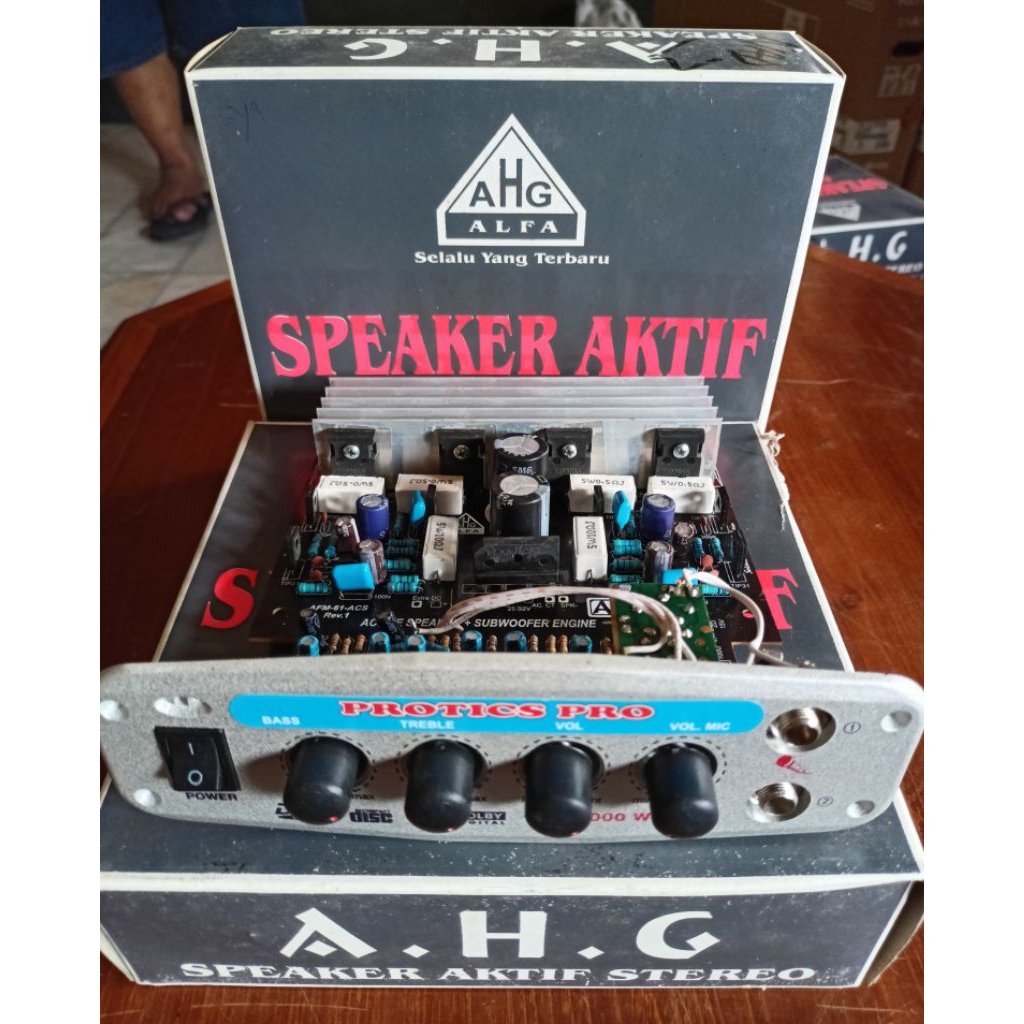 SPEAKER AKTIV STEREO AHG Alfa 150Watt