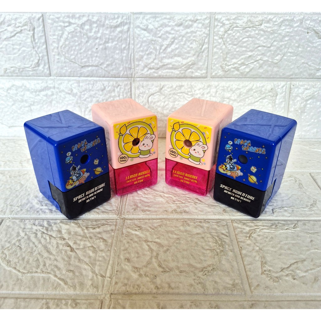 

Rautan Meja + Serutan Putar 7706/7707 Biru Pink