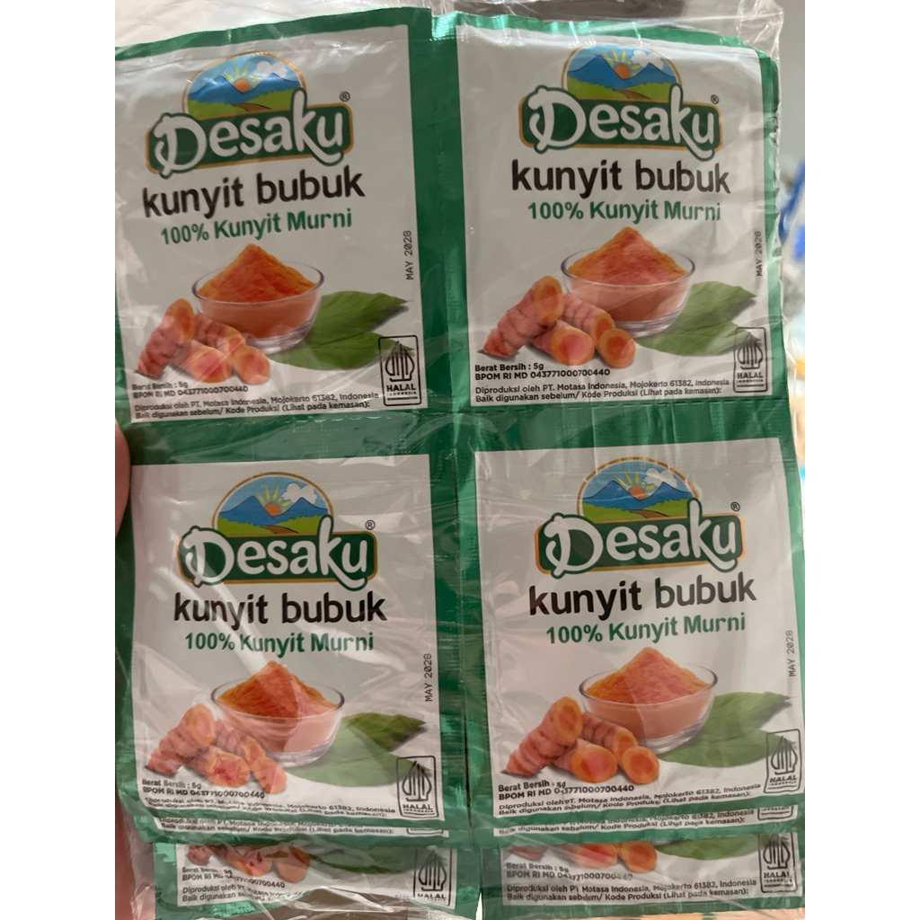 

kunyit bubuk desaku isi 24 pcs