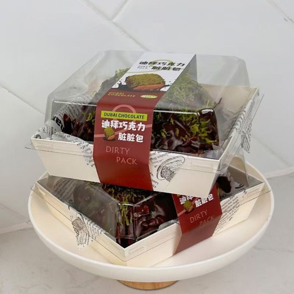 [TRAY MIKA PUDING] Tray+tutup mika cake,pudding, snack box, Mika Kue, Mika Pudding