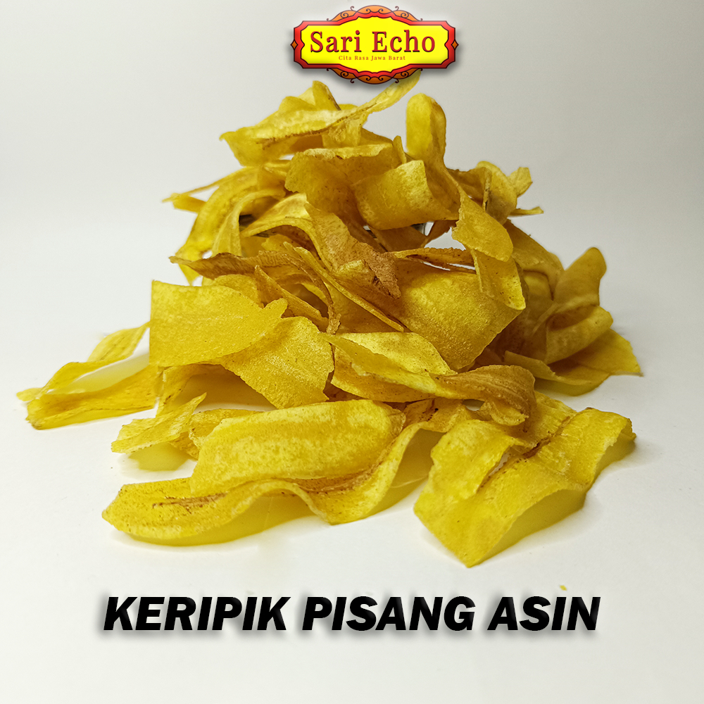 

Keripik Pisang Lantak Asin Sari Echo 250gr