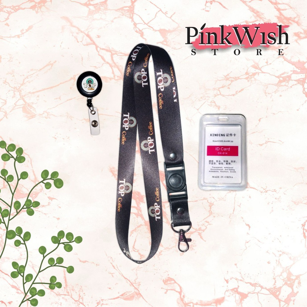 

Lanyard TOP KOPI / Tali idcard TOP COFFEE [Ready stock] Termurah