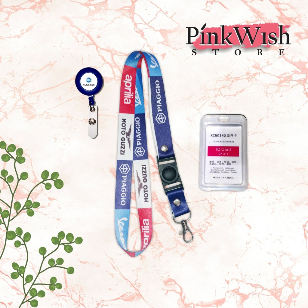 

Lanyard PIAGGIO / Tali idcard PIAGGIO [Ready stock] Termurah