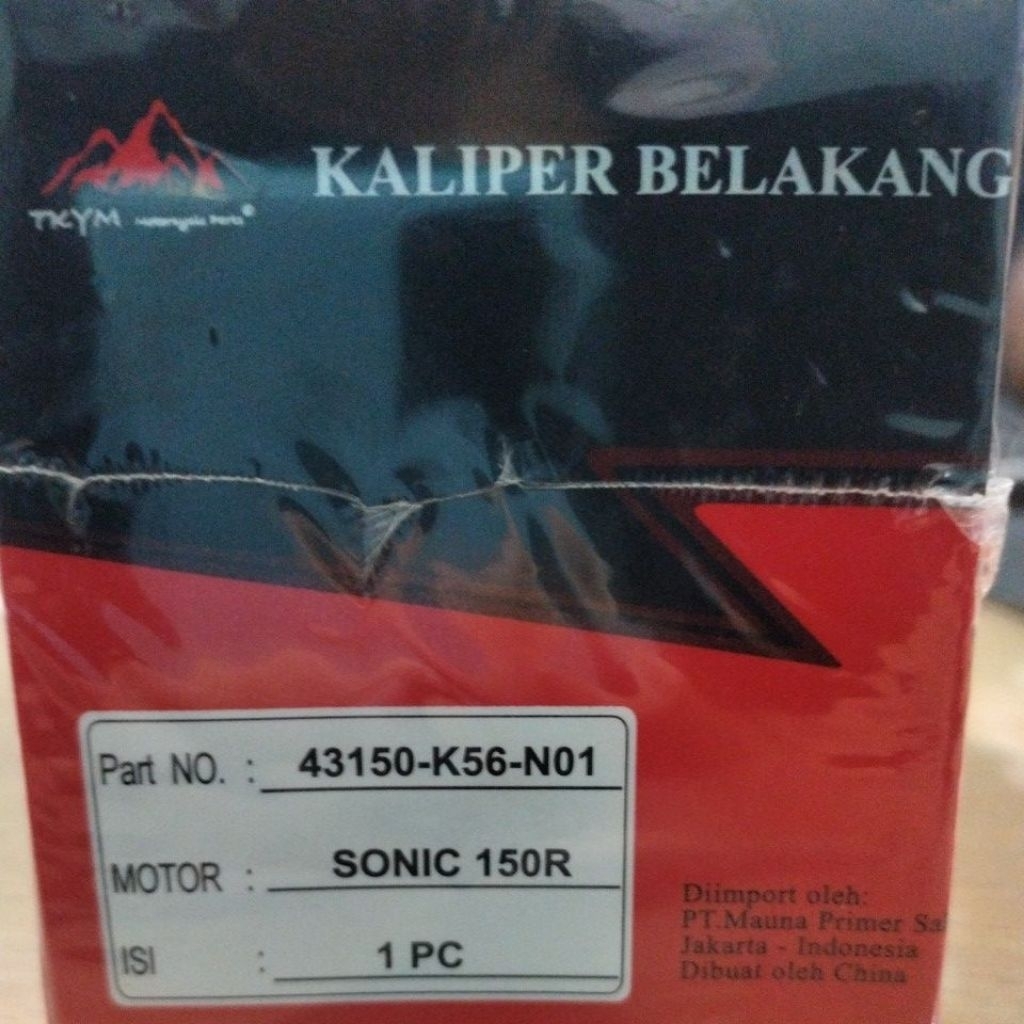 KALIPER CAKRAM BELAKANG SONIC 150 R TAKAYAMA