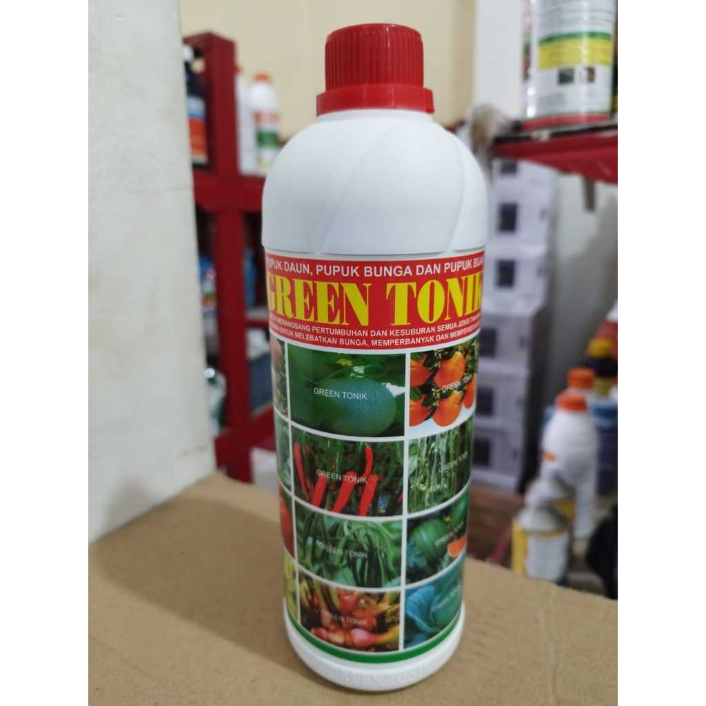 

GREEN TONIK 1000 ml pupuk daun,pupuk bunga dan pupuk buah